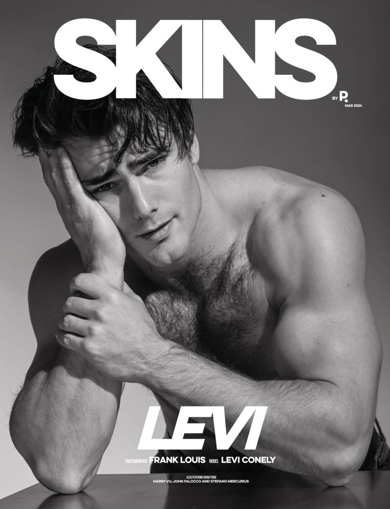 Levi Conely featured on the Skins by P. cover from March 2024