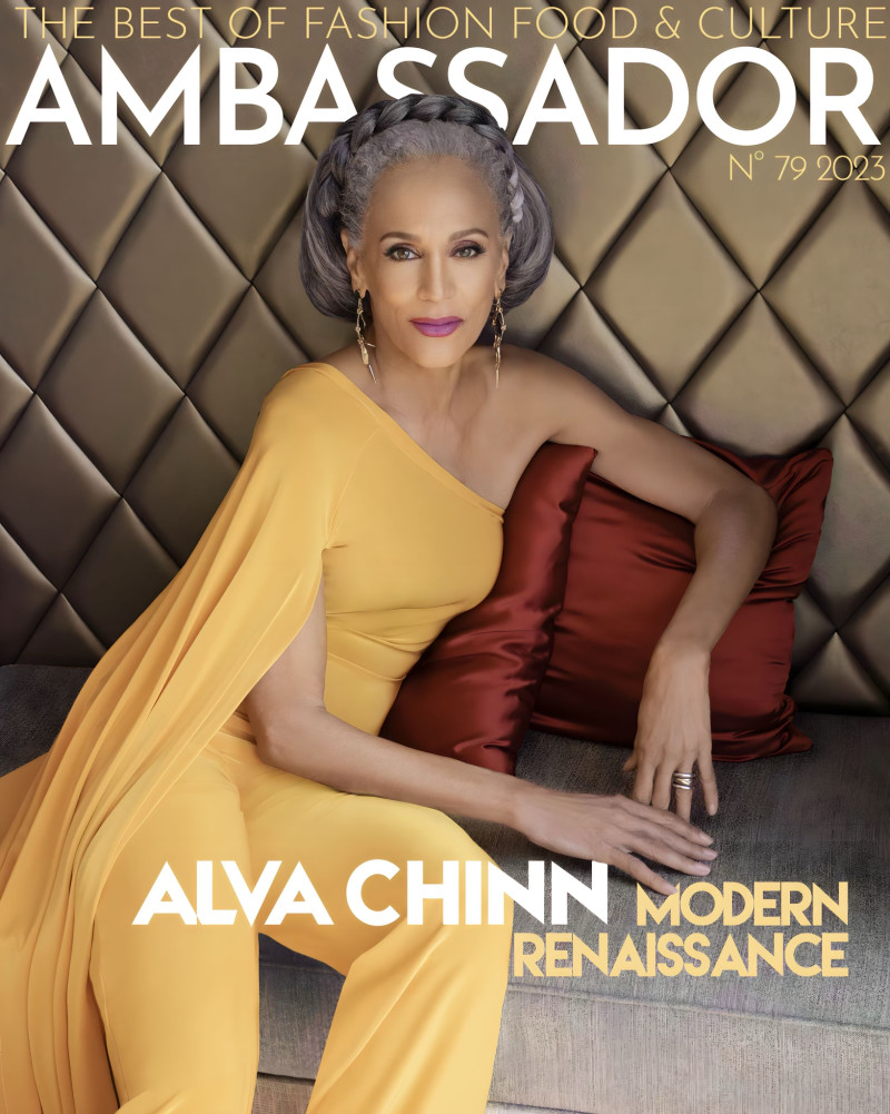 Alva Chinn featured on the Ambassador cover from November 2023