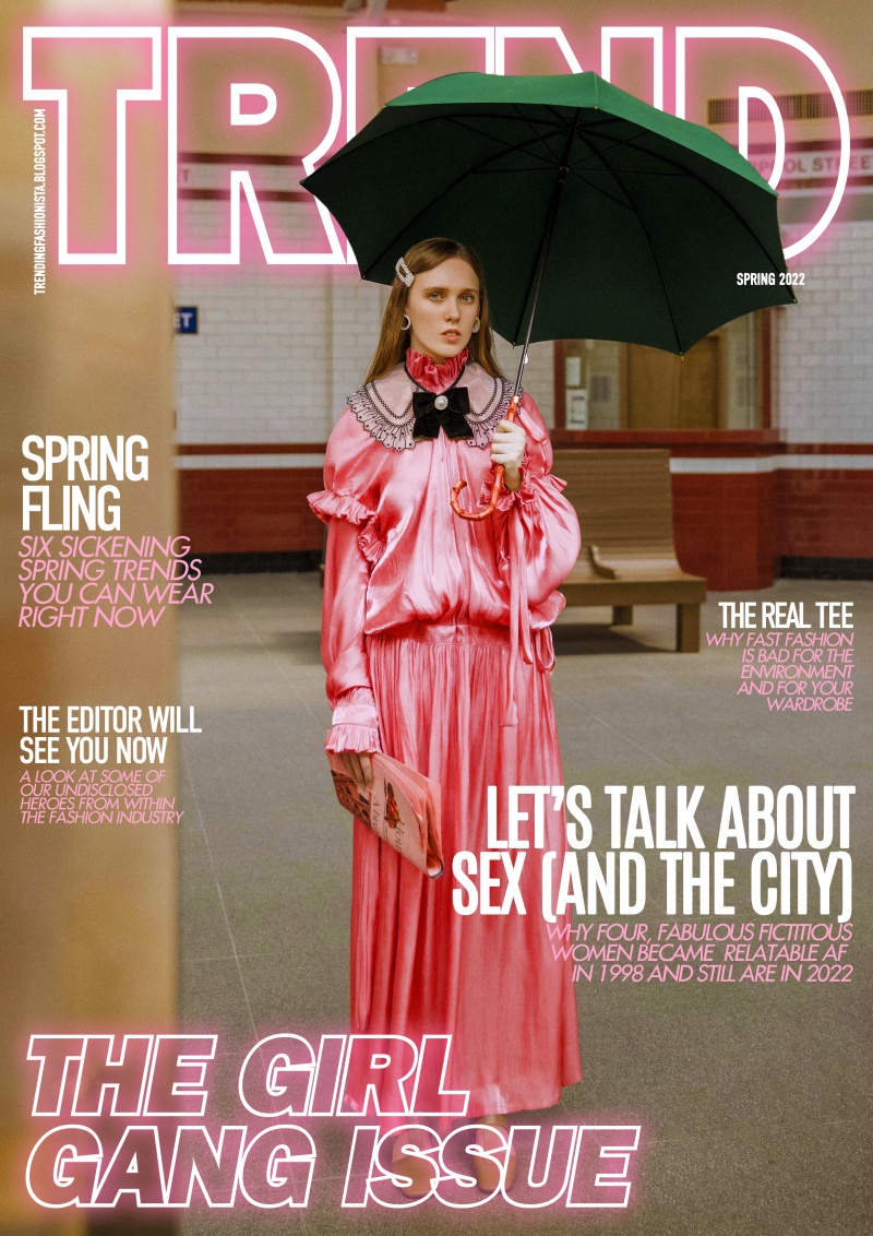  featured on the Trend cover from March 2022