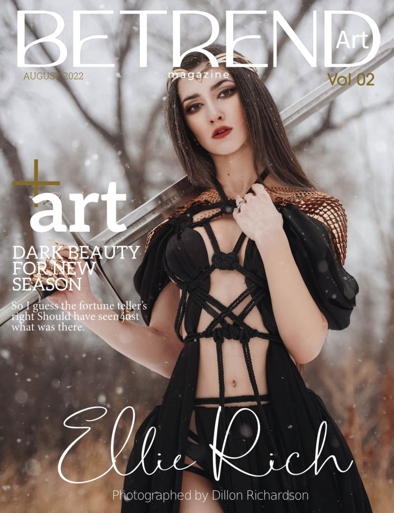 Ellie Rich featured on the Betrend cover from August 2022