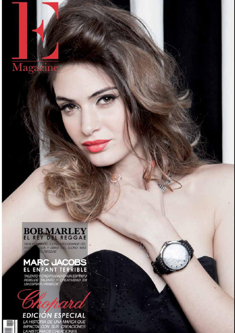 Mia Flores Pirán featured on the E Magazine cover from January 2014