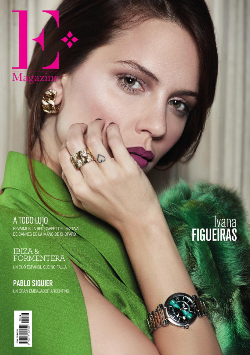 Ivana Figueiras featured on the E Magazine cover from August 2015