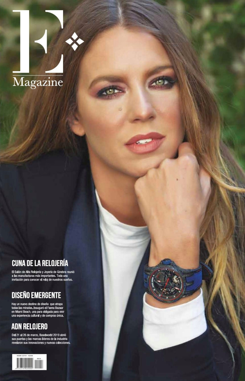 Geraldine Conti Neumann featured on the E Magazine cover from June 2019