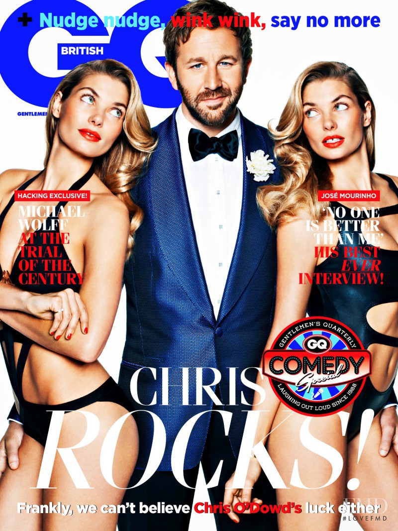 Chris O\'Dowd featured on the GQ UK cover from April 2014
