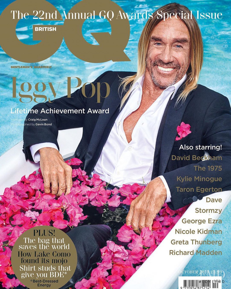 Izzy Pop featured on the GQ UK cover from October 2019