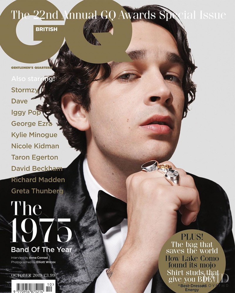 The 1975 featured on the GQ UK cover from October 2019