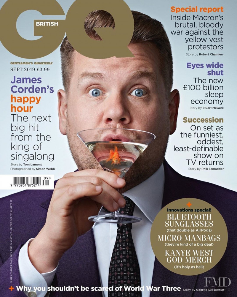  featured on the GQ UK cover from September 2019
