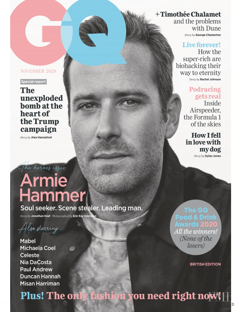  featured on the GQ UK cover from November 2020