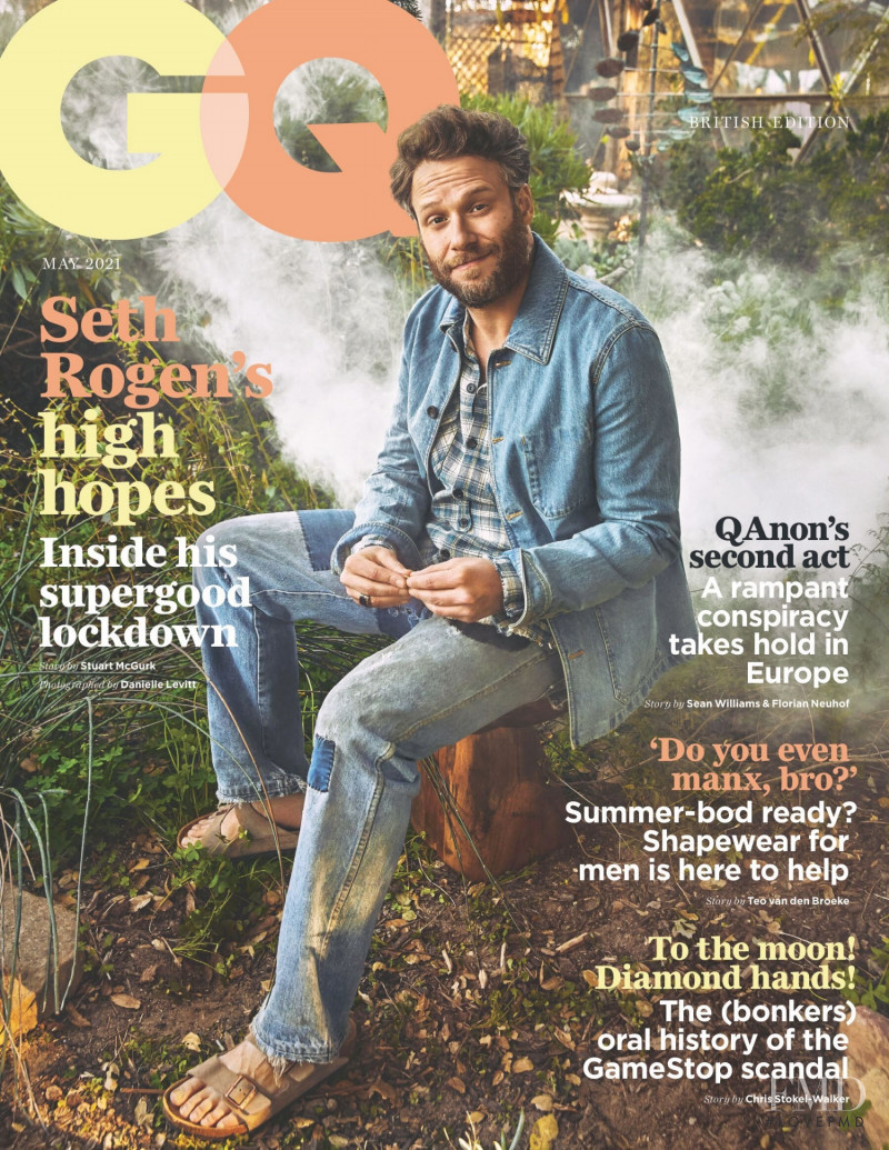 featured on the GQ UK cover from May 2021