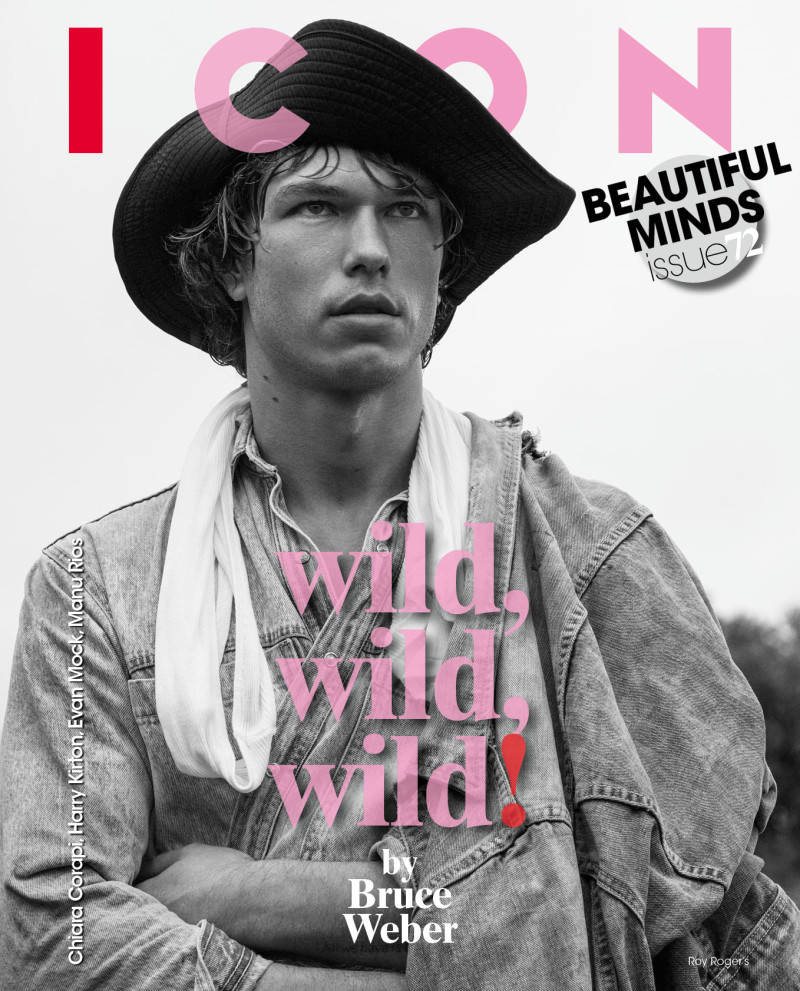 Trevor Wetzel featured on the Icon Italy cover from April 2022