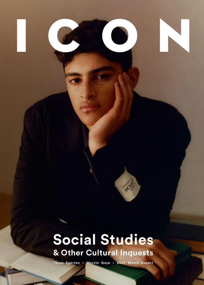 Noel Hernandez featured on the Icon Italy cover from June 2023