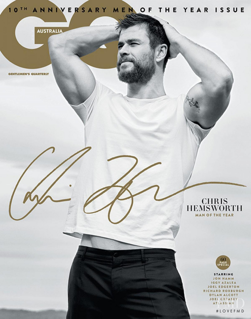  featured on the GQ Australia cover from December 2016