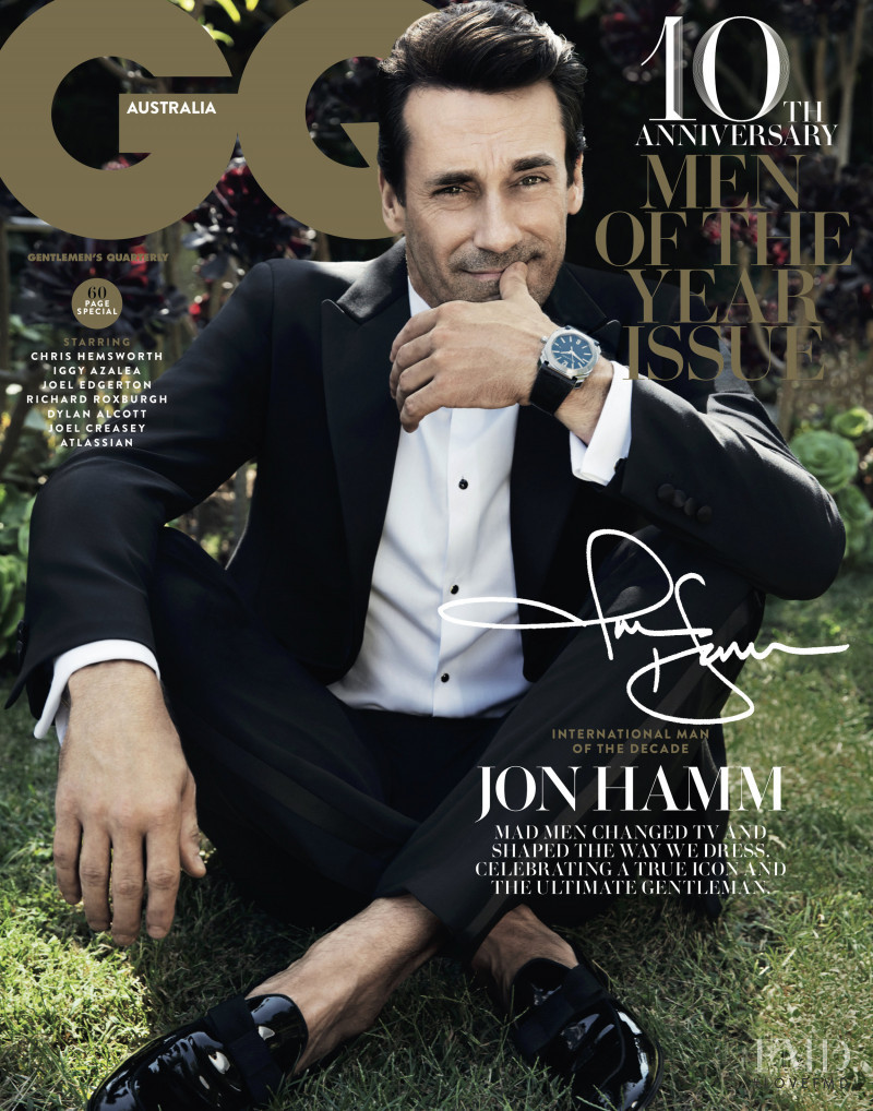  featured on the GQ Australia cover from December 2016