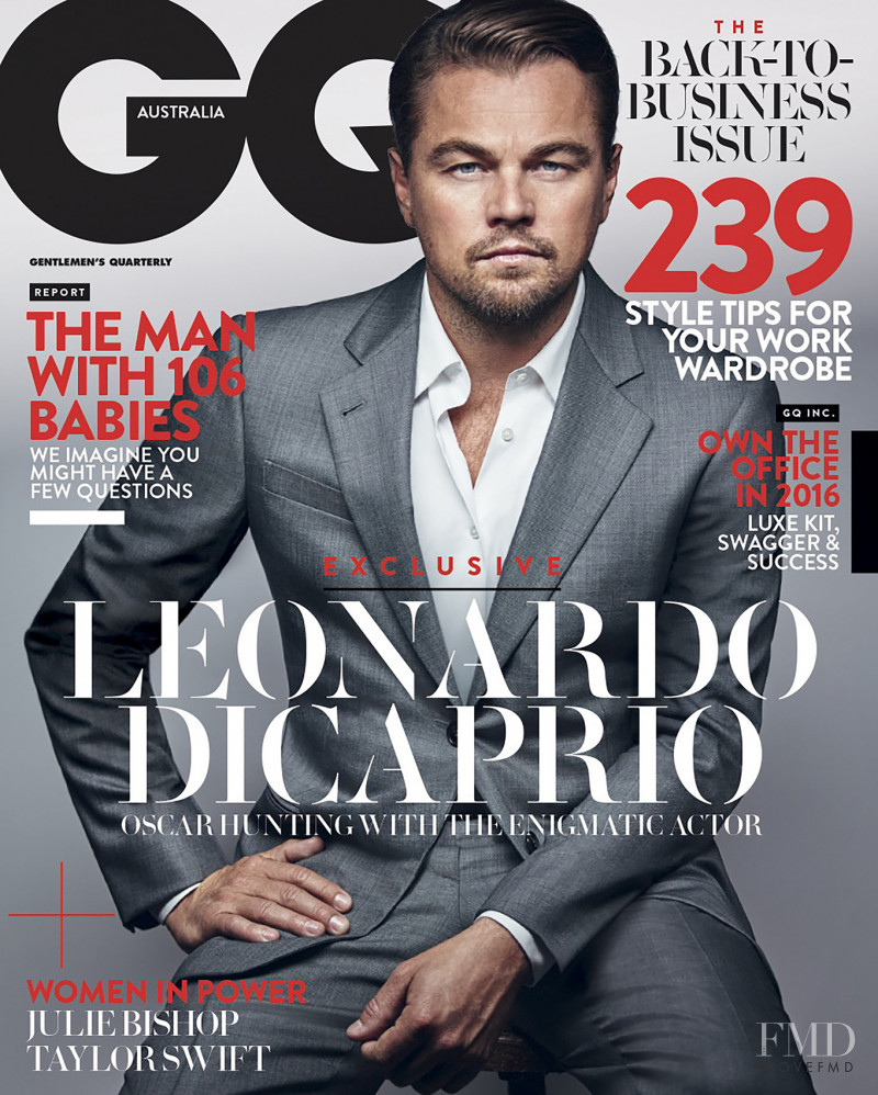 featured on the GQ Australia cover from February 2016