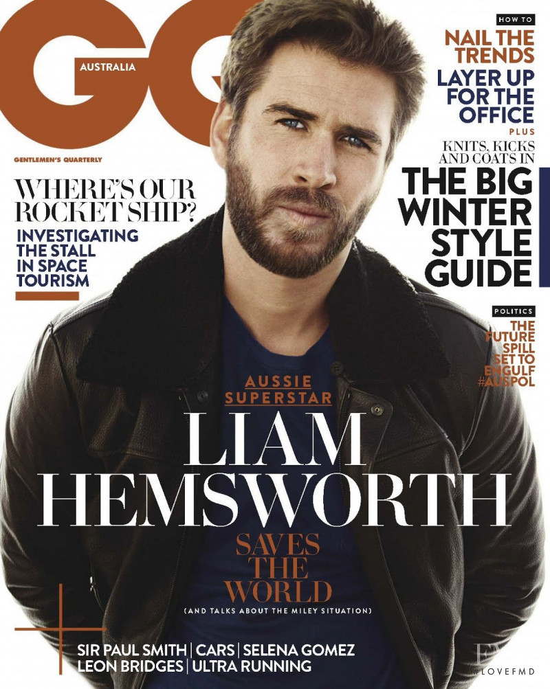  featured on the GQ Australia cover from June 2016