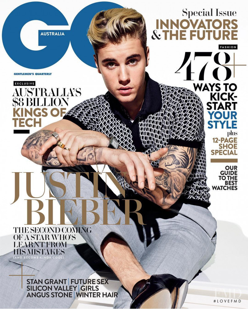  featured on the GQ Australia cover from May 2016