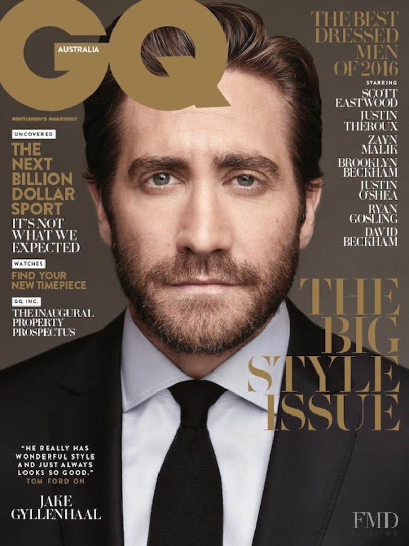  featured on the GQ Australia cover from September 2016