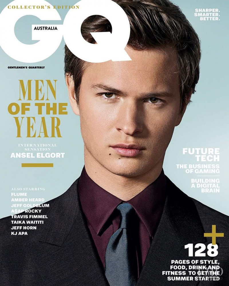  featured on the GQ Australia cover from December 2017