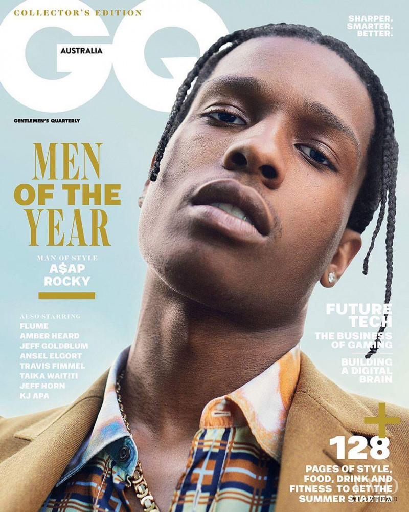  featured on the GQ Australia cover from December 2017