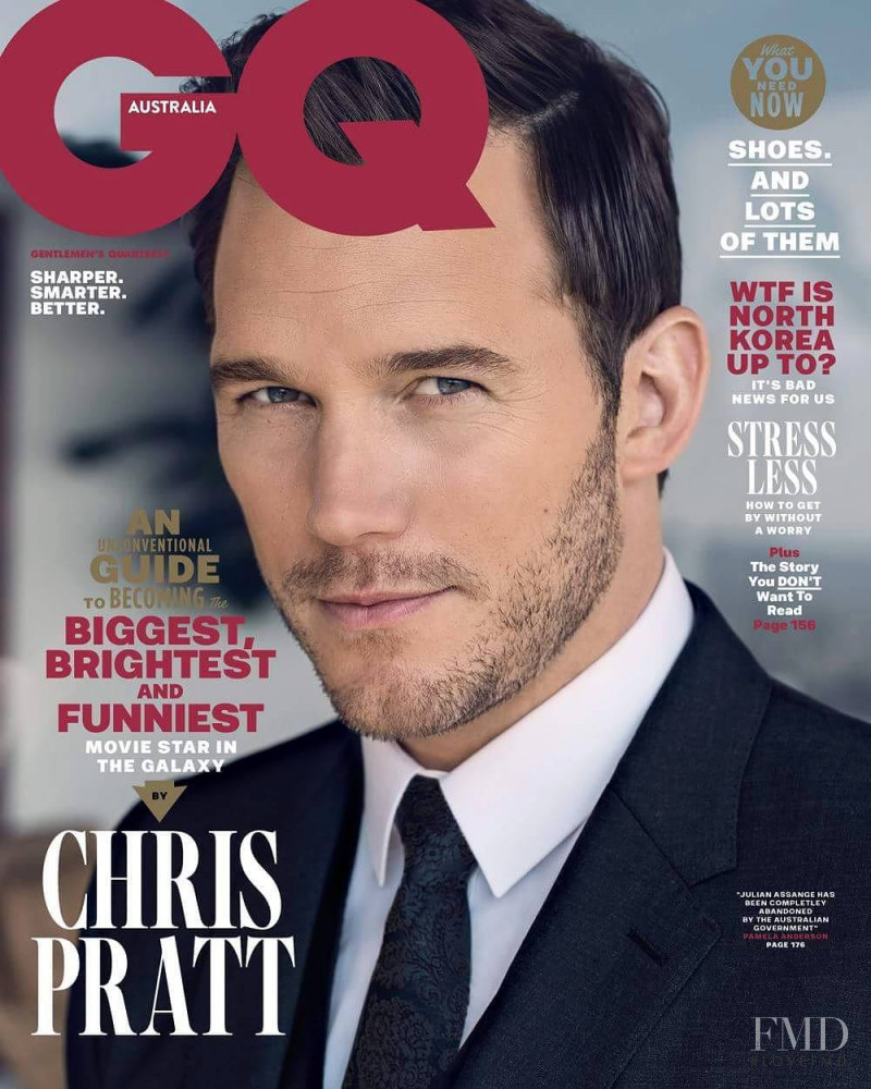  featured on the GQ Australia cover from May 2017