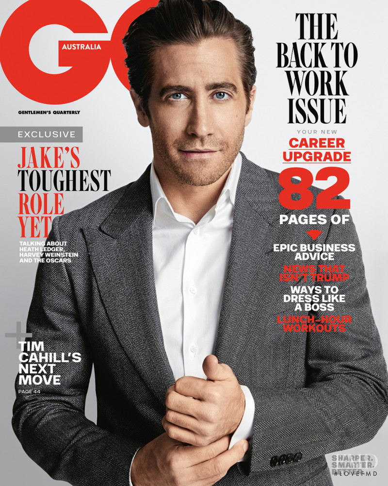  featured on the GQ Australia cover from February 2018