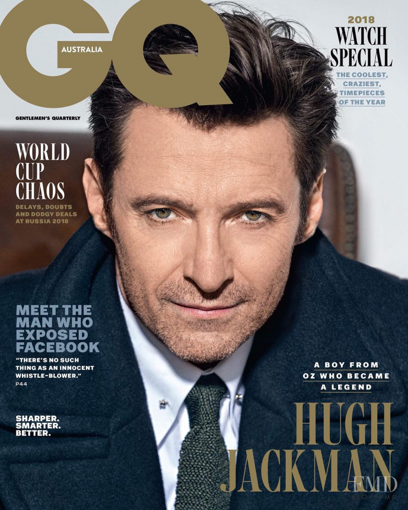  featured on the GQ Australia cover from June 2018