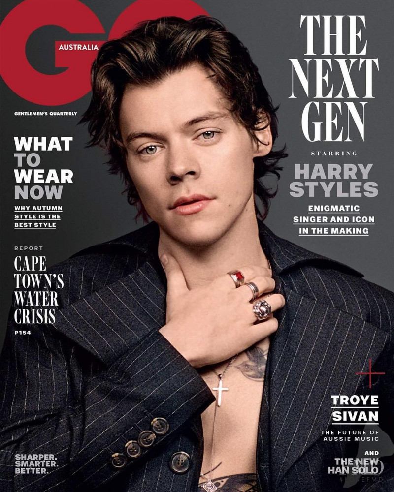  featured on the GQ Australia cover from May 2018