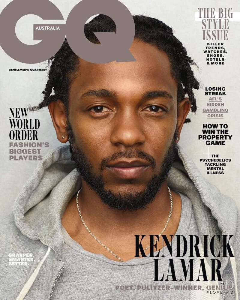  featured on the GQ Australia cover from September 2018