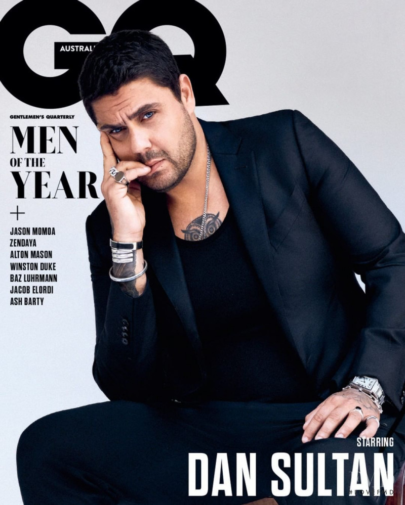 Dan Sultan featured on the GQ Australia cover from December 2019