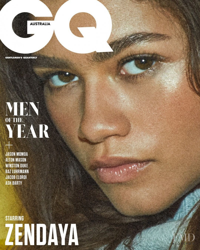 Zendaya featured on the GQ Australia cover from December 2019