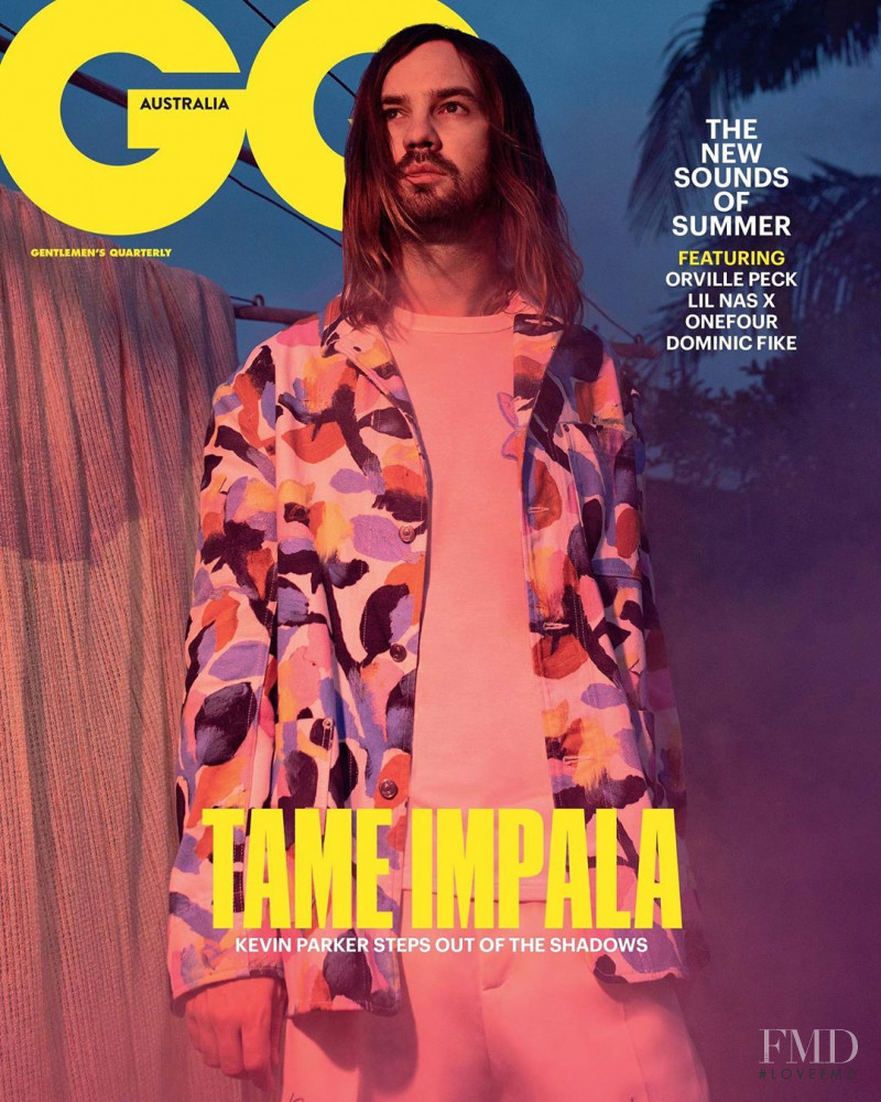 Tame Impala featured on the GQ Australia cover from January 2020