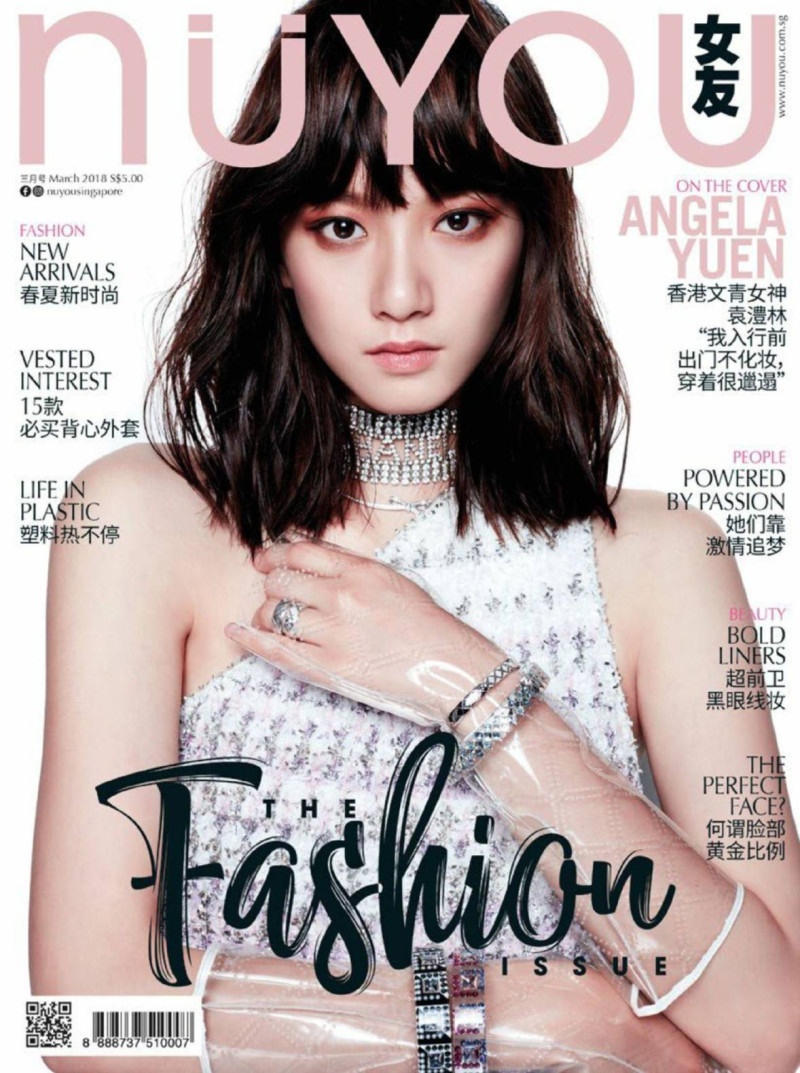 Angela Yuen featured on the NUYOU Singapore cover from March 2018