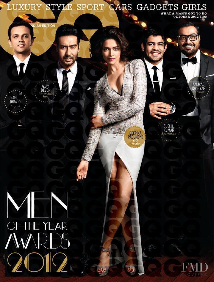 Rahul Dravid, Ajay Devgn, Deepika Padukone, Sushil Kumar, Anurag, Kashyap featured on the GQ India cover from October 2012