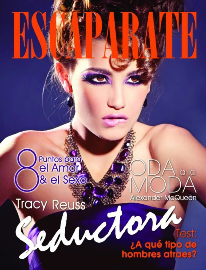 Tracy Reuss featured on the Escaparate Mexico cover from March 2010