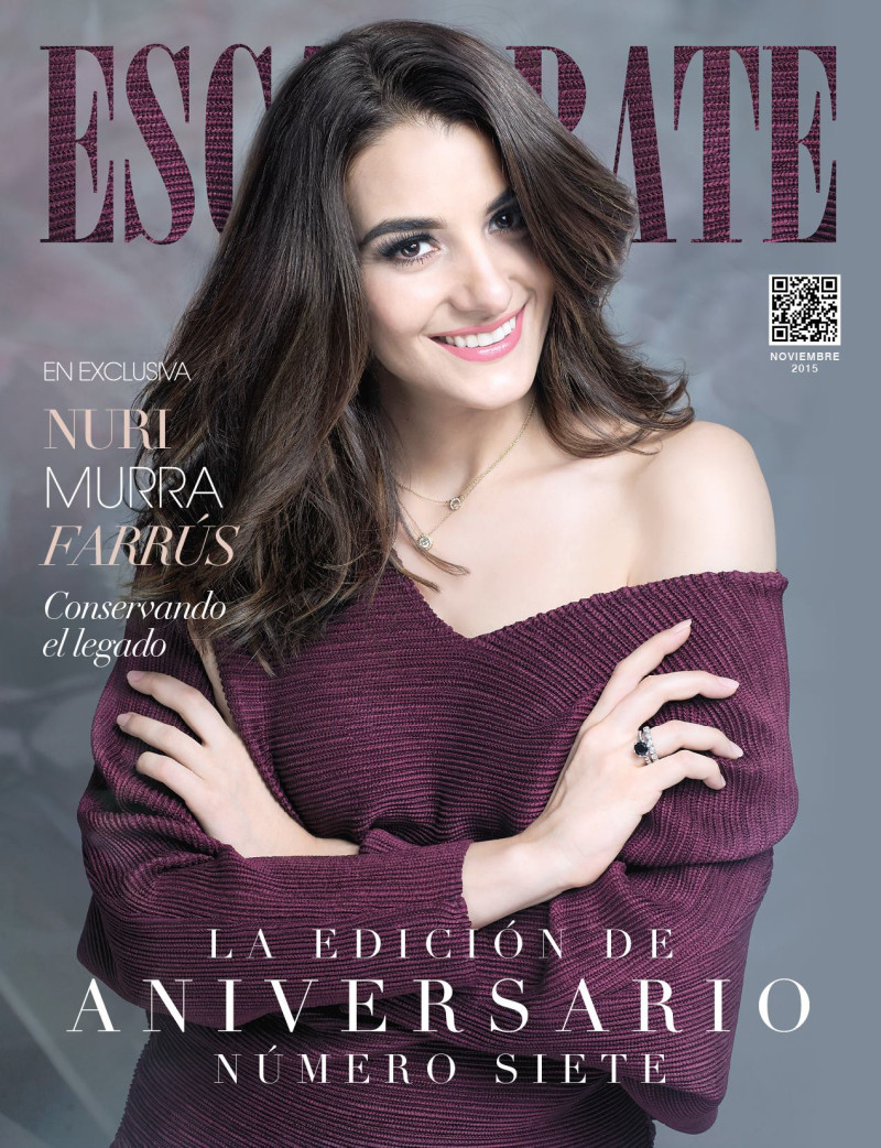 Nuri Murra Farrus featured on the Escaparate Mexico cover from November 2015