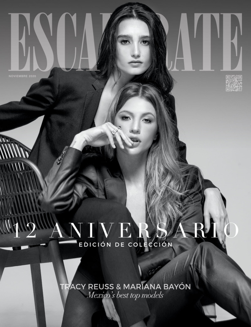 Mariana Bayon, Tracy Reuss featured on the Escaparate Mexico cover from November 2020