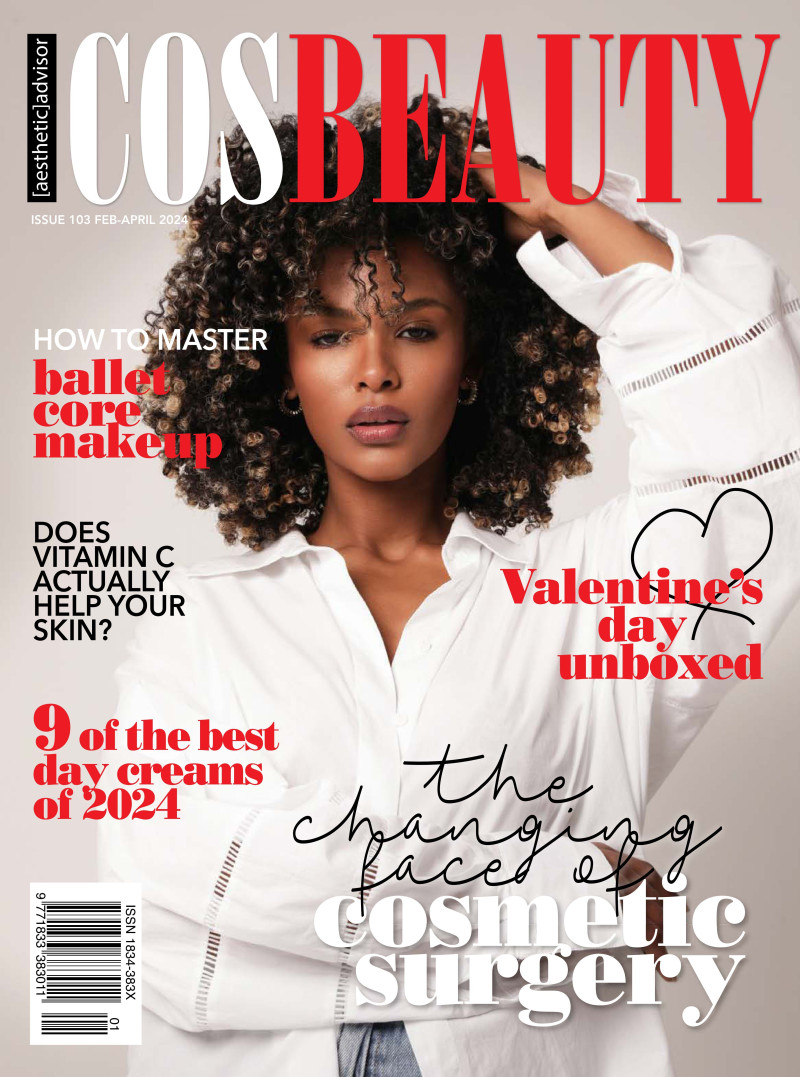  featured on the CosBeauty cover from February 2024