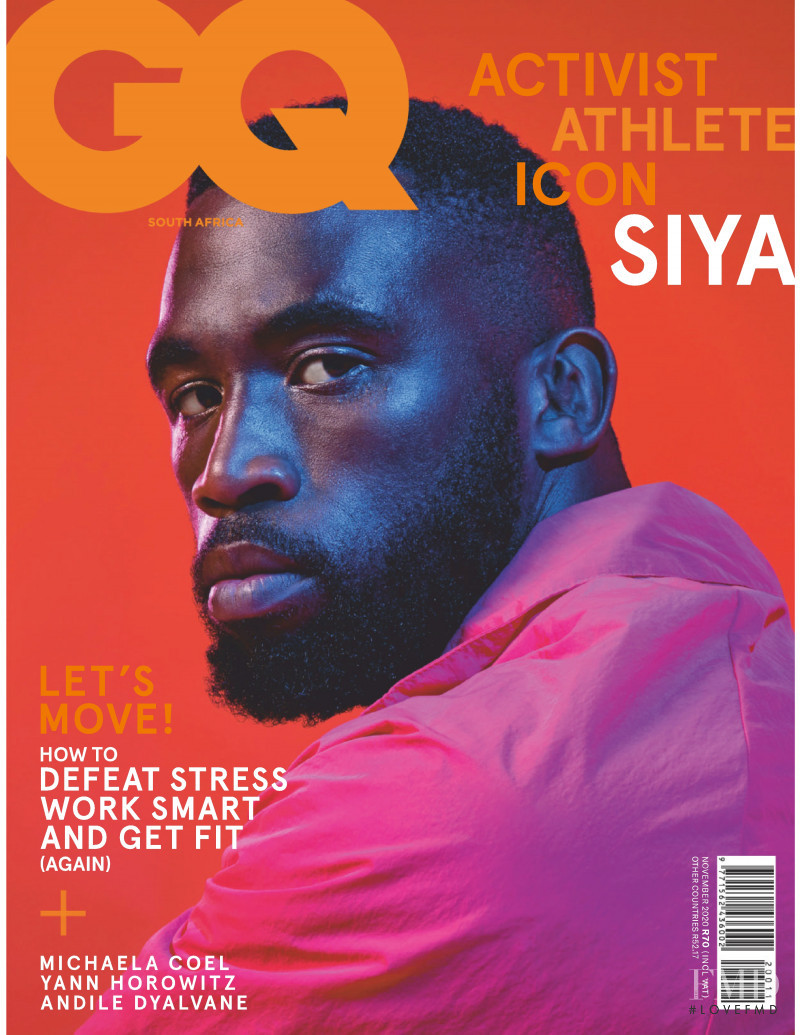  featured on the GQ South Africa cover from November 2020