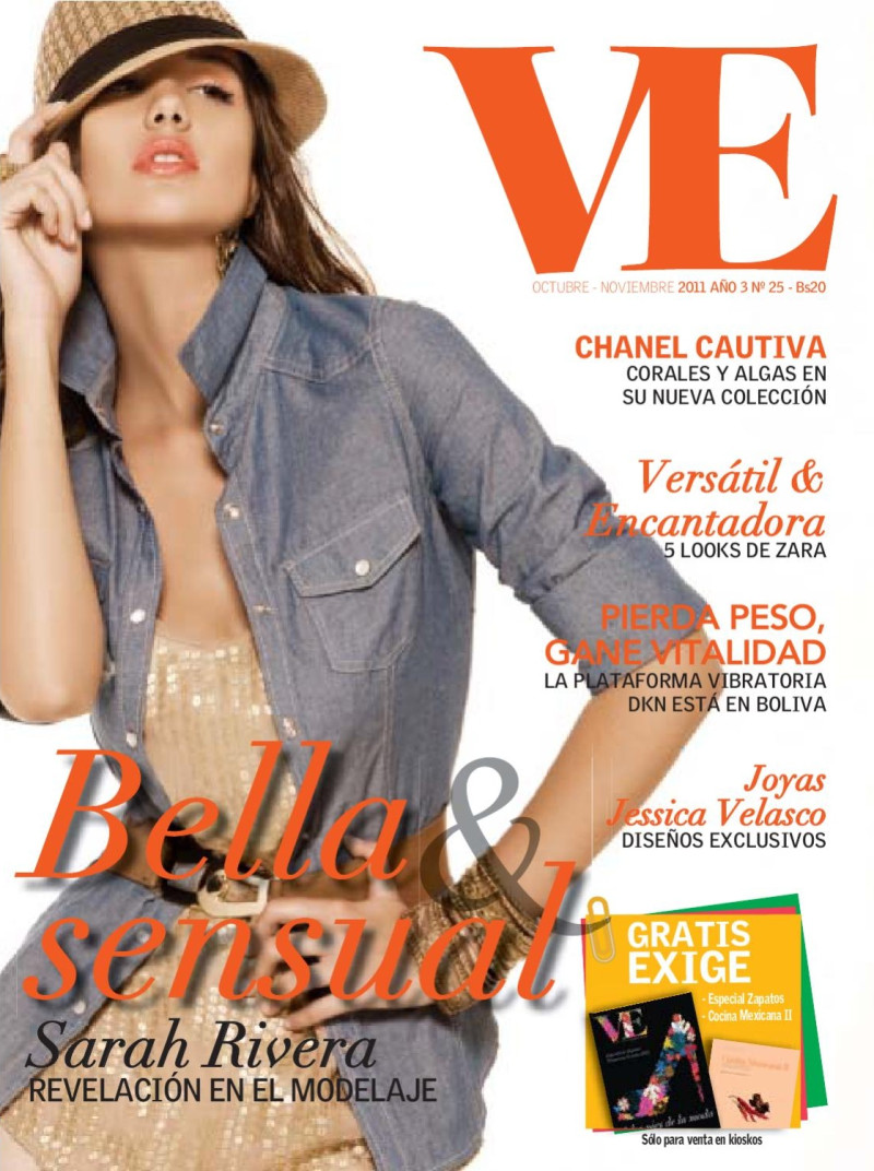 Sarah Rivera featured on the VE cover from October 2011