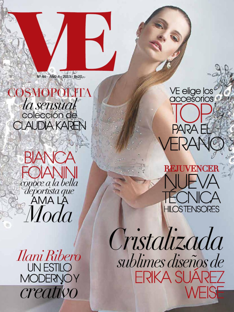 Inka Kusstatscher featured on the VE cover from December 2013