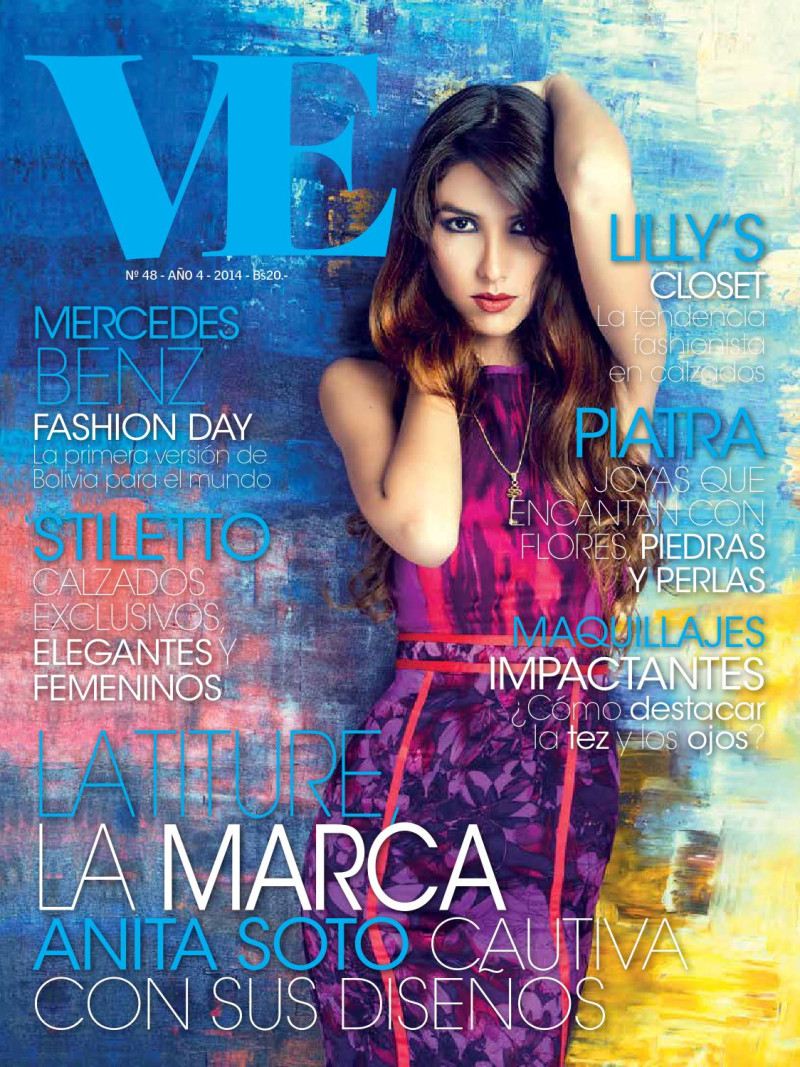Anita Soto featured on the VE cover from April 2014