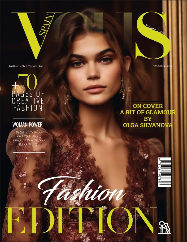  featured on the Vous Spain cover from October 2023