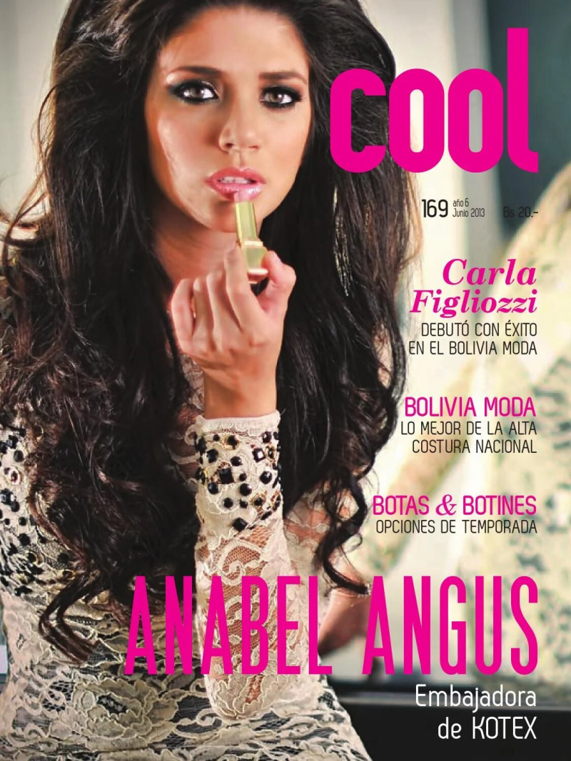 Anabel Angus featured on the Cool Bolivia cover from June 2013