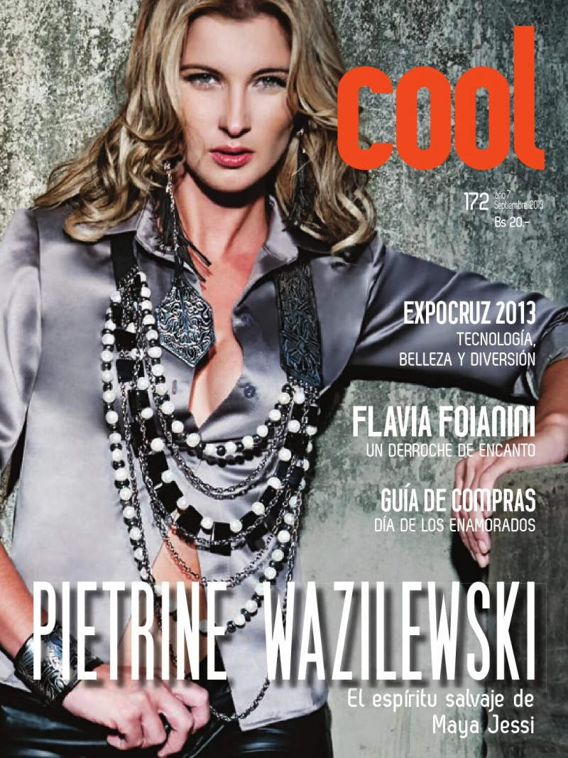 Pietrine Wazilewski featured on the Cool Bolivia cover from September 2013