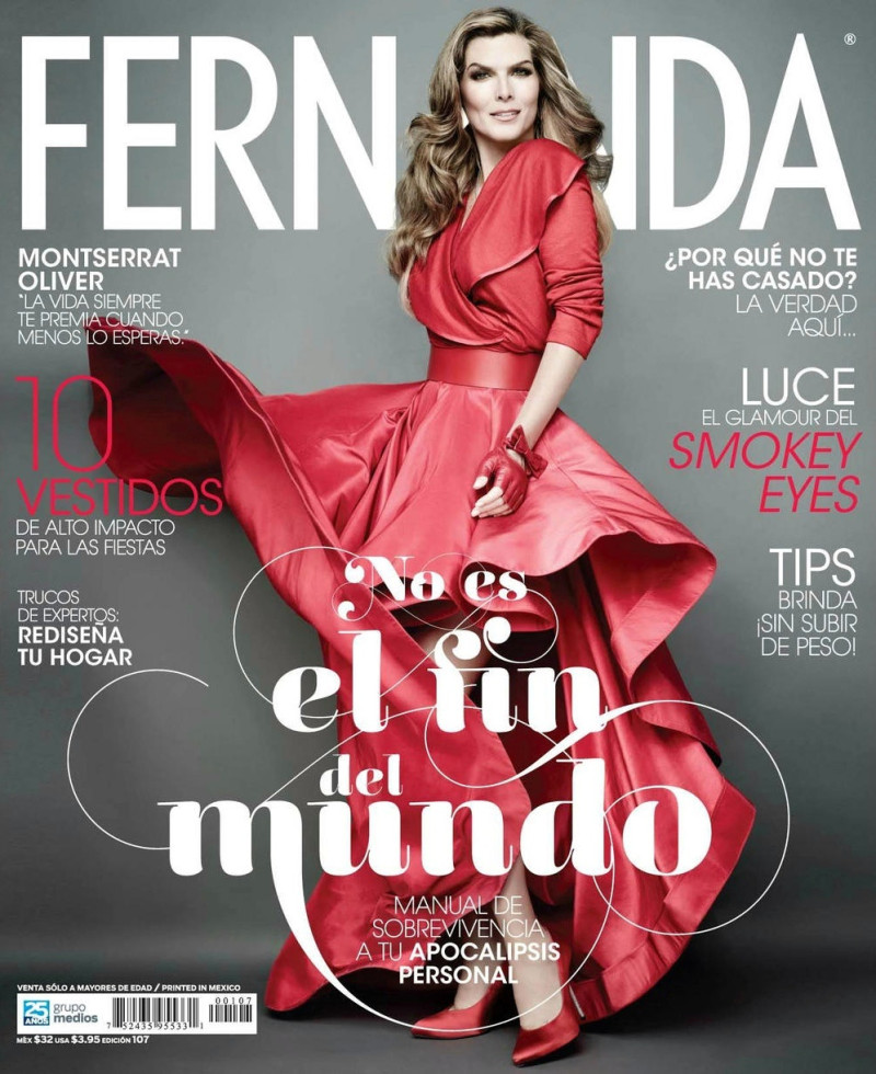 Montserrat Oliver featured on the Fernanda cover from December 2012