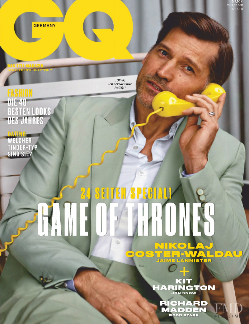  featured on the GQ Germany cover from March 2019