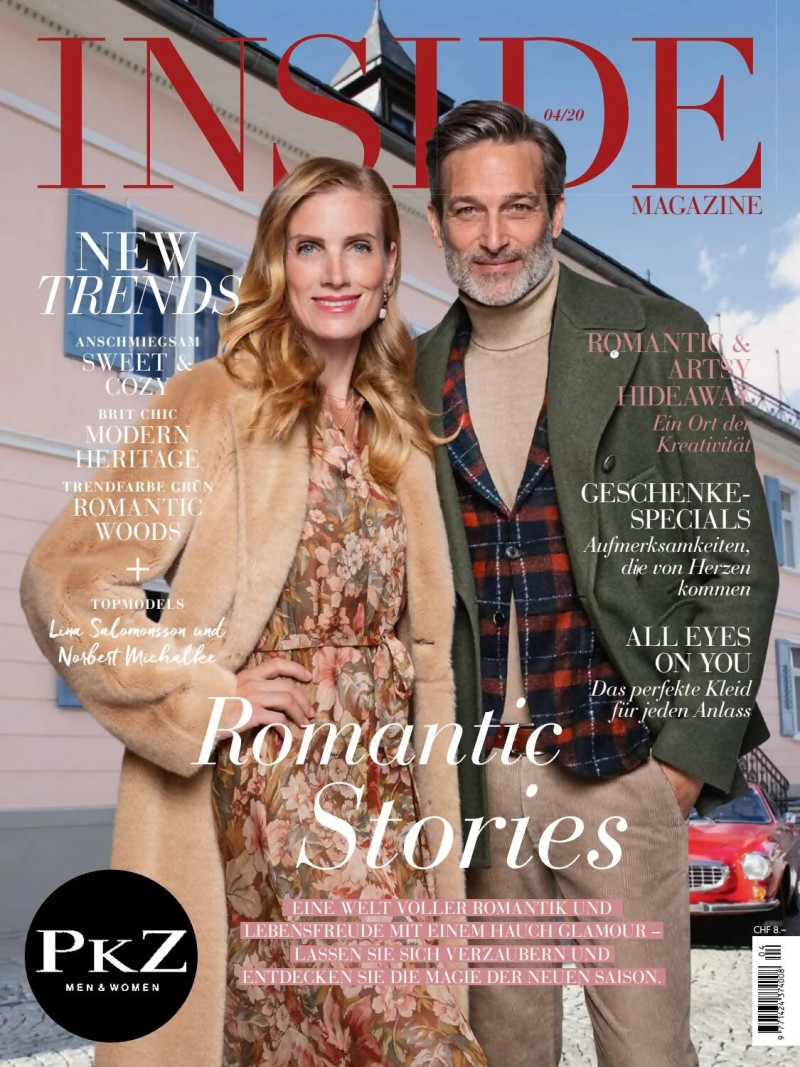 Norbert Michalke featured on the INSIDE Swiss Style Magazine cover from December 2020