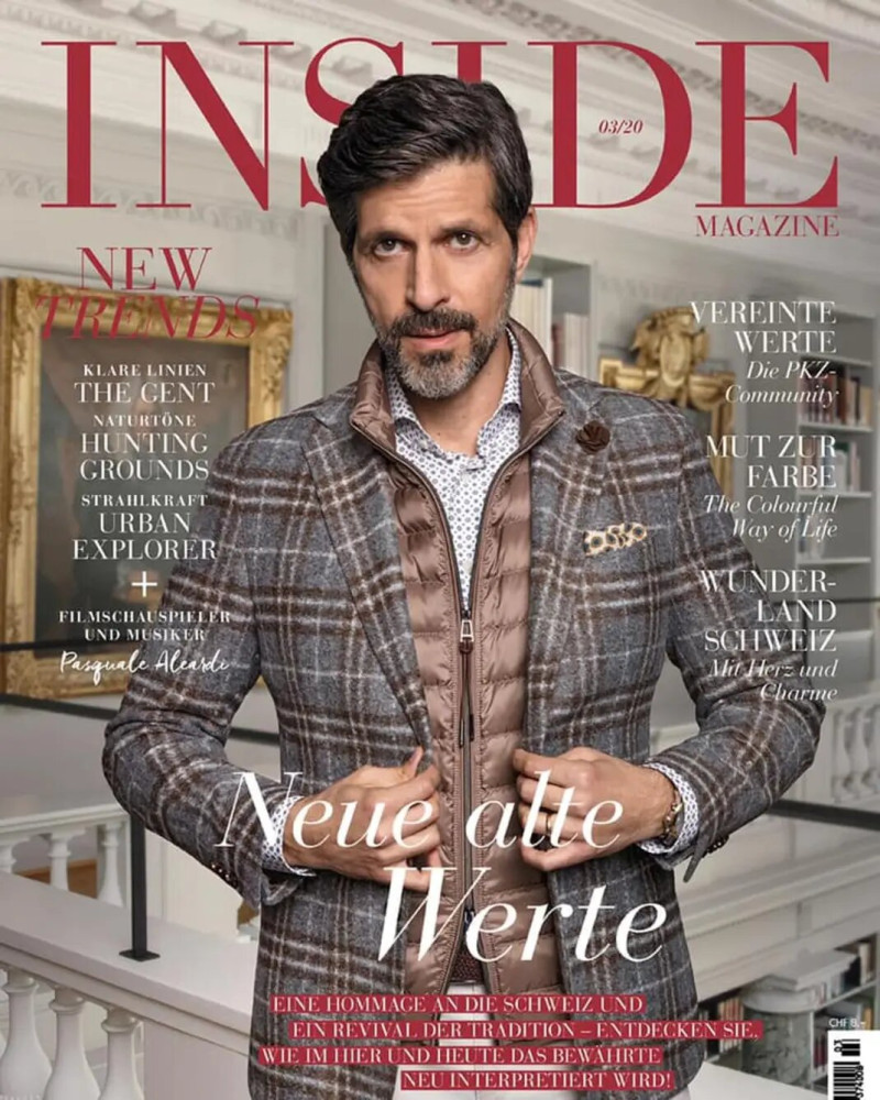  featured on the INSIDE Swiss Style Magazine cover from September 2020