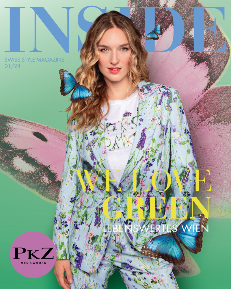 Manuela Frey featured on the INSIDE Swiss Style Magazine cover from March 2024