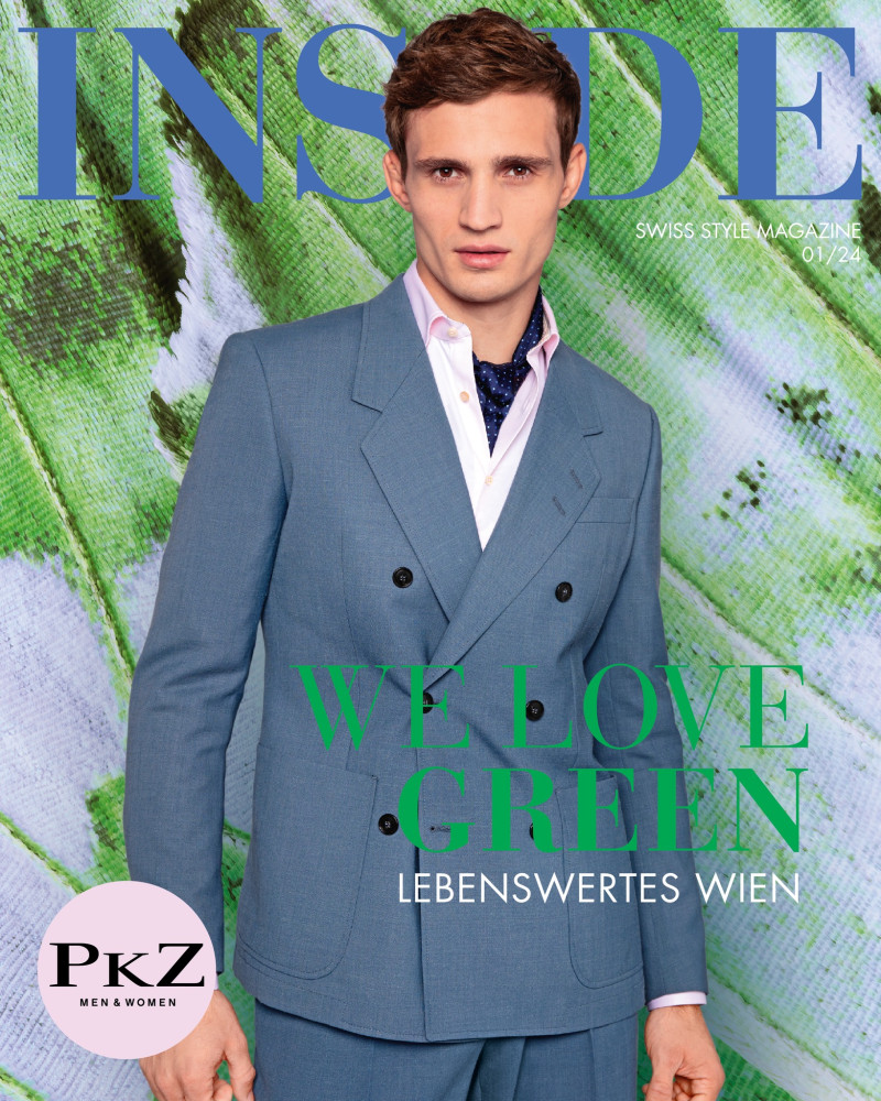 Julian Schneyder featured on the INSIDE Swiss Style Magazine cover from March 2024
